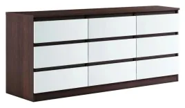 024042-duza-komoda-9s-150-wenge-bialy-kolory
