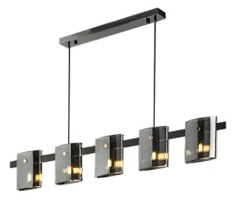 lampa-sufitowa-wiszaca-5-punktowa-szklana-czarna-szara-5xg9-toolight