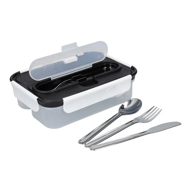 lunchbox-ze-sztuccami-czarny-built-stan-nowy