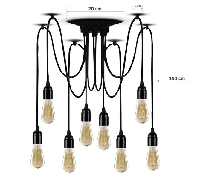 lampa-jdl-02-spider-8-stan-opakowania-oryginalne