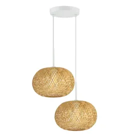 lampa-sufitowa-wiszaca-bambusowa-pleciona-boho-naturalna-581-ez2-led-biala