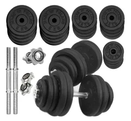 hantle-zeliwne-regulowane-2x35kg-gryfy-talerze-zestaw-do-treningu-70kg