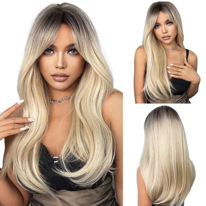 peruka-blond-ombre-dluga-naturalny