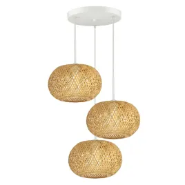 lampa-sufitowa-wiszaca-bambusowa-pleciona-boho-naturalna-581-ez3-led-biala
