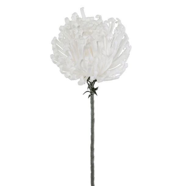 Sztuczny kwiat dekoracyjny FLORE 99X30 kremowy x6