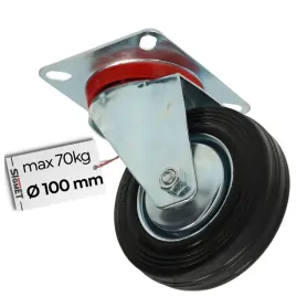 kolo-100-mm-skretne-guma-lozysko-waleczkowe-70kg-montaz-skrzyn-wozkow-regal