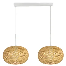 lampa-sufitowa-wiszaca-bambusowa-pleciona-boho-naturalna-581-bz2-led-biala
