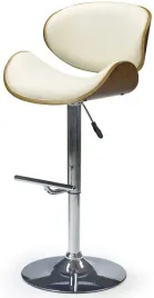 hoker-tapicerowany-regulowany-krzeslo-barowe-eco-skora-kremowy-orzech-h44