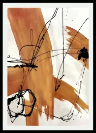 plakat-na-sciane-abstrakcyjny-rysunek-zloto-nowoczesny-wyglad-100x70-cm