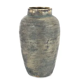 wazon-zloty-flakon-przecierany-oslonka-dekoracja-stylowa-ceramiczny