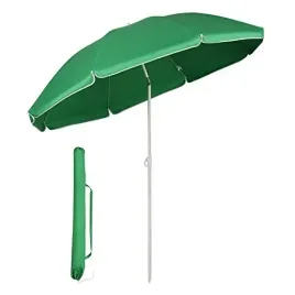 parasol-ogrodowy-tarasowy-plazowy-zielony-z-pokrowcem-160-cm