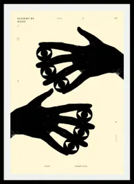 plakat-na-sciane-do-salonu-mroczne-rece-z-oczami-nowoczesny-wyglad-100x70cm