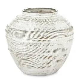 wazon-flakon-oslonka-bialo-szary-z-naturalnymi-przetarciami-ceramiczny