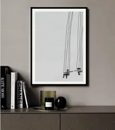 plakat-na-sciane-do-salonu-artystyczna-para-na-hustawce-modern-100x70-cm