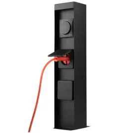 slupek-ogrodowy-zasilajacy-z-dwoma-gniazdami-230v-i-wlacznikiem-czarny