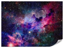 fototapeta-dla-dzieci-kosmos-galaktyka-gwiazdy-dla-mlodziezy-3d-450x300