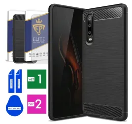 etui-na-telefon-huawei-p30-pro-carbon-pancerne-szklo-oryginalne