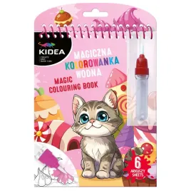 magiczna-wielorazowa-kolorowanka-wodna-kotki-kidea