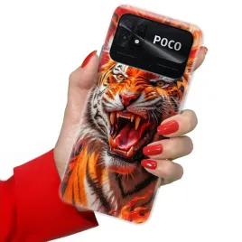 etui-do-xiaomi-poco-c40-wytrzymaly-case-ochrona-lwy-i-tygrysy-trwale-wzory