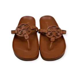 klasyczne-japonki-tory-burch-r-45-46-brazowe-japonki-z-logo-skorzane