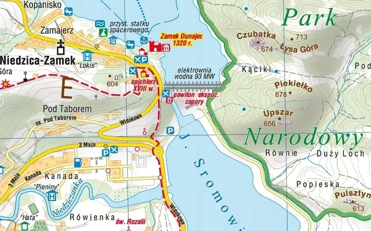 pieniny-laminowana-mapa-compass-wydawnictwo-wydawnictwo-compass