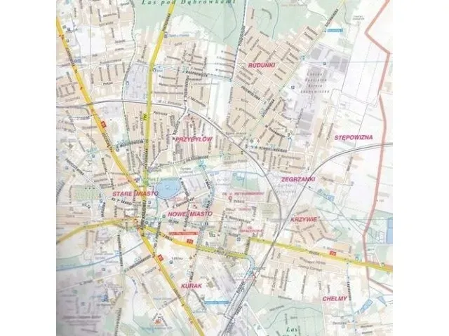 lodz-plan-miasta-mapa-compass