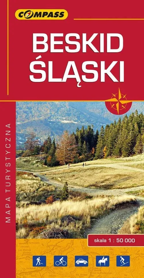beskid-slaski-mapa-turystyczn-mapa-laminowana