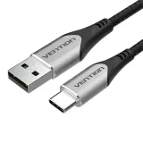 kabel-vention-w-oplocie-3a-usb-a-do-usb-c-2m-dlugosc-przewodu-2-m