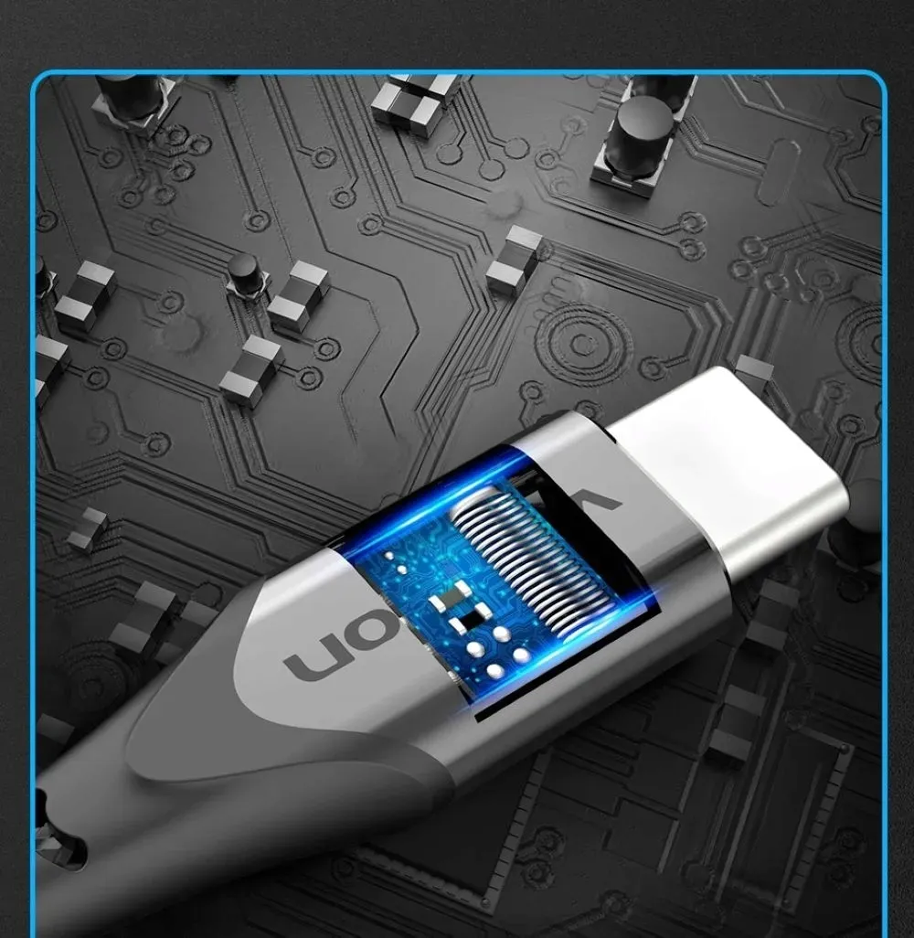kabel-vention-w-oplocie-3a-usb-a-do-usb-c-2m