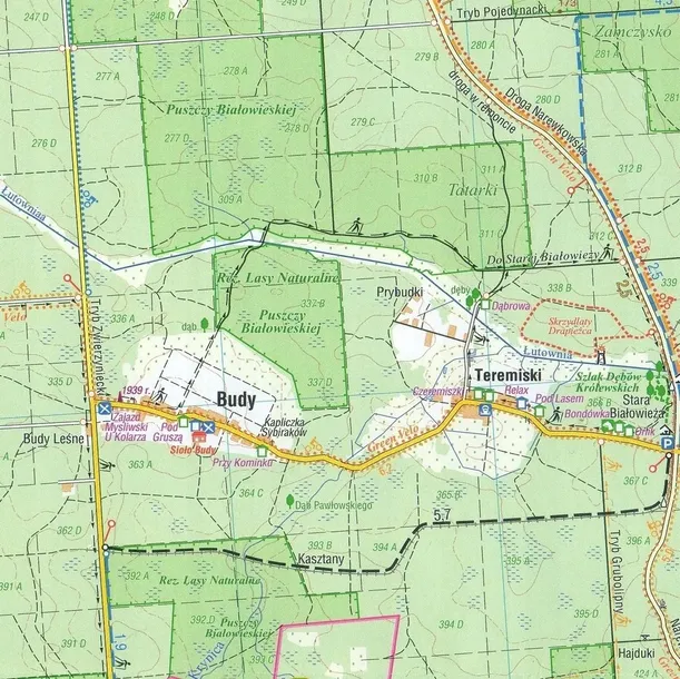 puszcza-bialowieska-i-okolice-mapa-compass-wydawnictwo-wydawnictwo-compass