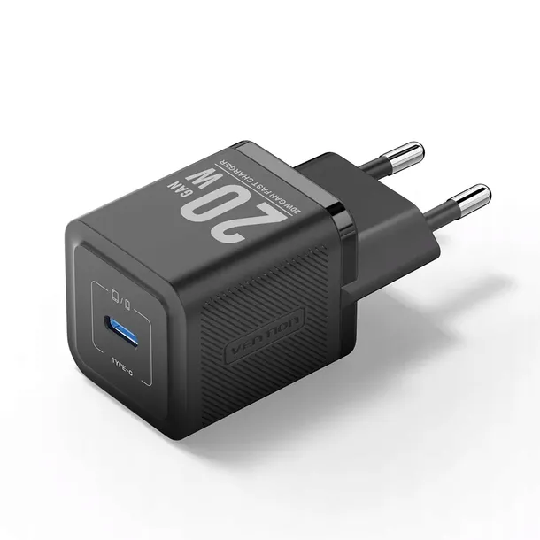ladowarka-gan-vention-usb-c-20w-czarna-dlugosc-przewodu-1-m