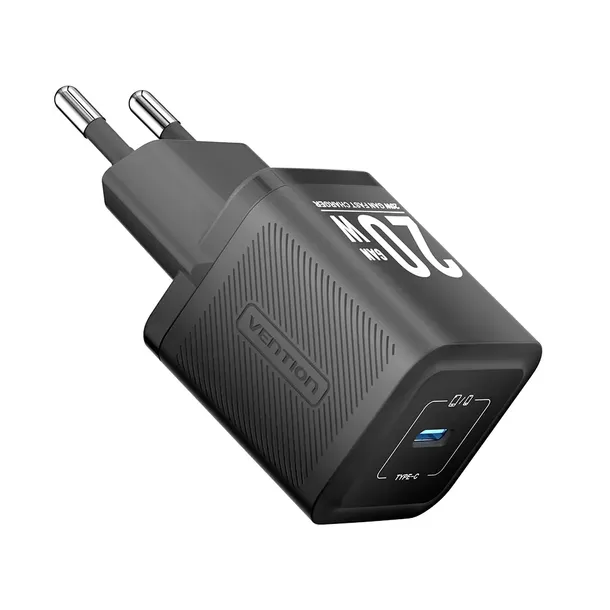 ladowarka-gan-vention-usb-c-20w-czarna-stan-opakowania-oryginalne