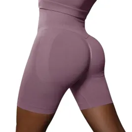 kolarki-damskie-legginsy-krotkie-push-up-gladkie-modelujace-do-cwiczen-l