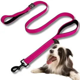 smycz-dla-psa-miejska-odblask-double-handle-rico-18m-mocna-fuksja-20