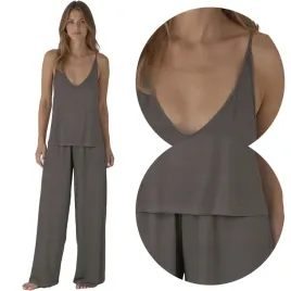vivisence-2046-szary-wiskoza-komplet-top-spodnie-pizama-xl