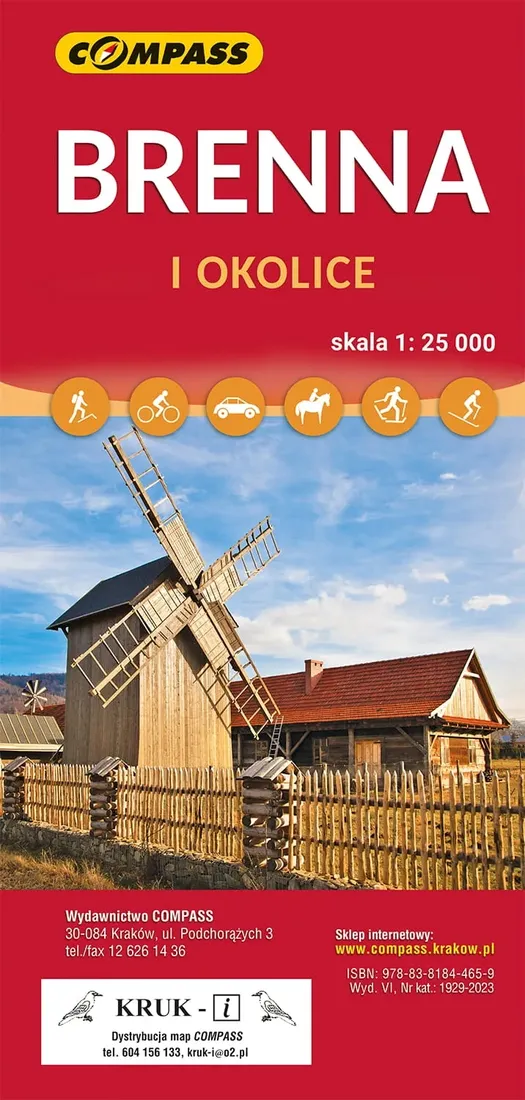 ustron-i-okolice-brenna-mapa-compass