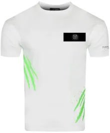 koszulka-meska-plein-sport-ps25mts02-01-white-t-shirt-bialy