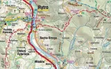 beskid-sadecki-mapa-wodoodporna-compass-stan-nowy