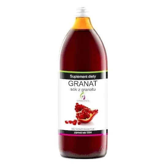 EkaMedica Symbiotics sok z granatu bez konserwantów 1000ml