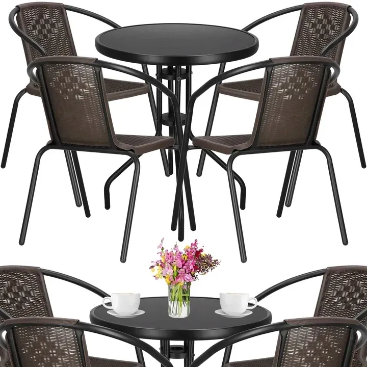 meble-ogrodowe-zestaw-mebli-ogrodowych-stol-4-krzesla-na-taras-balkon-braz-stan-nowy