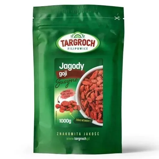 Jagody Goji 1kg 1000g SUSZONE NATURALNE