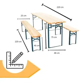 zestaw-biesiadny-220cm-drewniany-skladany-stol-i-lawki-komplet-piwny-barowy