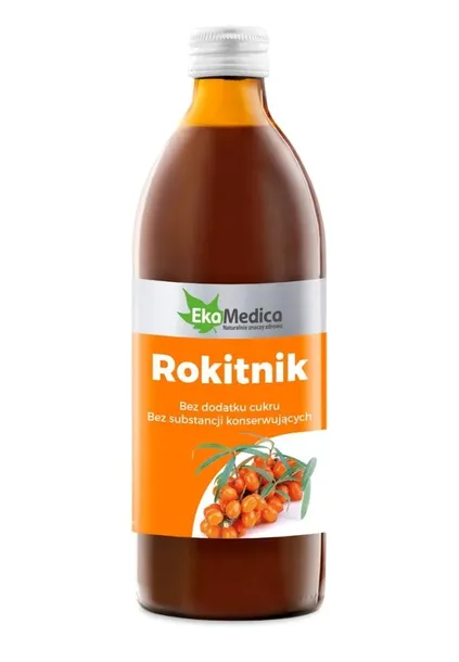 Sok z Rokitnika 500ml NATURALNY odporność