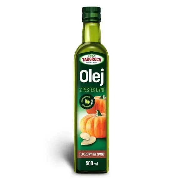 Olej z pestek dyni zimnotłoczony 500ml