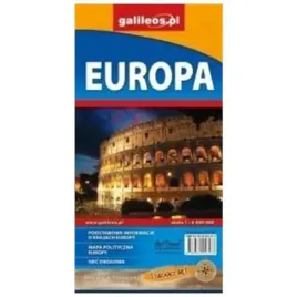 mapa-adminstacyjno-drogowa-europa-1-6-000-000-praca-zbiorowa