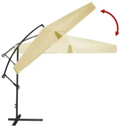 parasol-ogrodowy-skladany-350cm-z-falbana-bezowy-pokrowiec