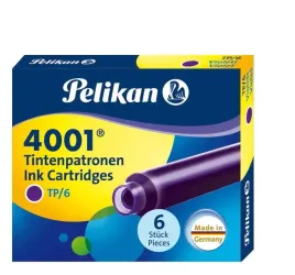 pelikan-naboje-krotkie-fioletowe-6-sztuk