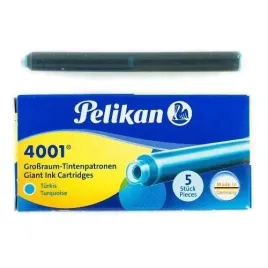 pelikan-naboje-dlugie-turkusowe-5-sztuk