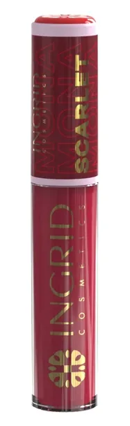 Matowa Pomadka W Płynie Do Ust Trwały Makijaż Ingrid Cosmetics Scarlet