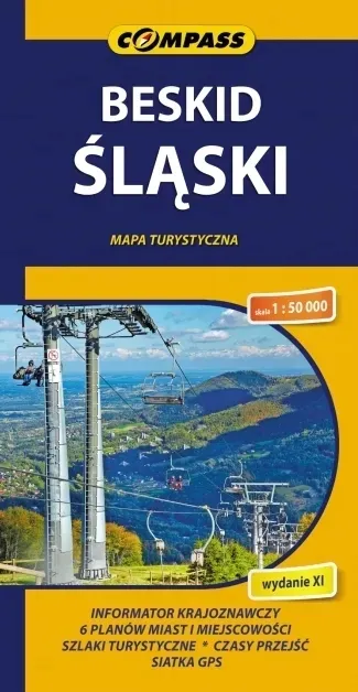 beskid-slaski-laminowana-mapa-compass